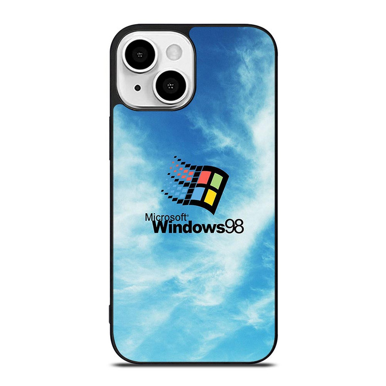 MICROSOFT WINDOWS 98 RETRO LOGO iPhone 13 Mini Case Cover