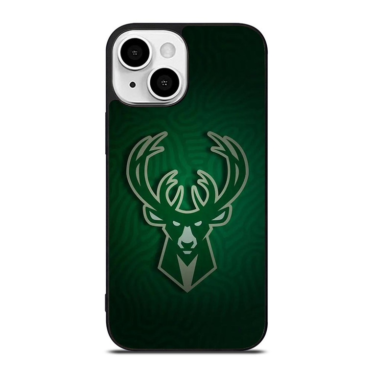 MILWAUKEE BUCKS LOGO BASEBALL TEAM ICON iPhone 13 Mini Case Cover
