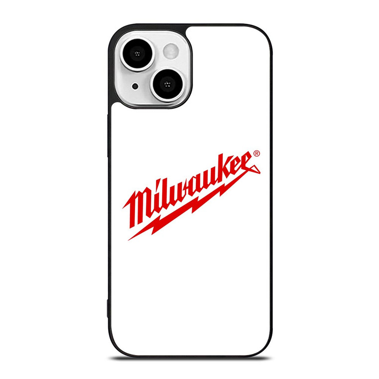 MILWAUKEE TOOL LOGO WHITE iPhone 13 Mini Case Cover