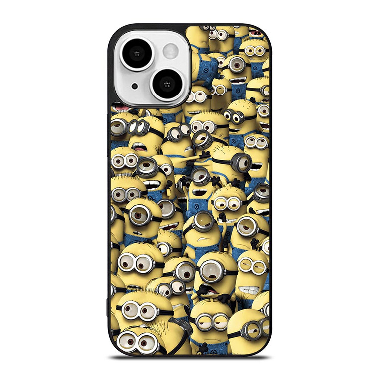 MINION STICKER BOMB iPhone 13 Mini Case Cover