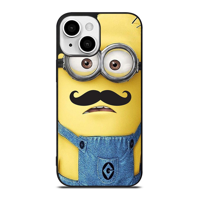MINION WITH MOUSTACHE iPhone 13 Mini Case Cover