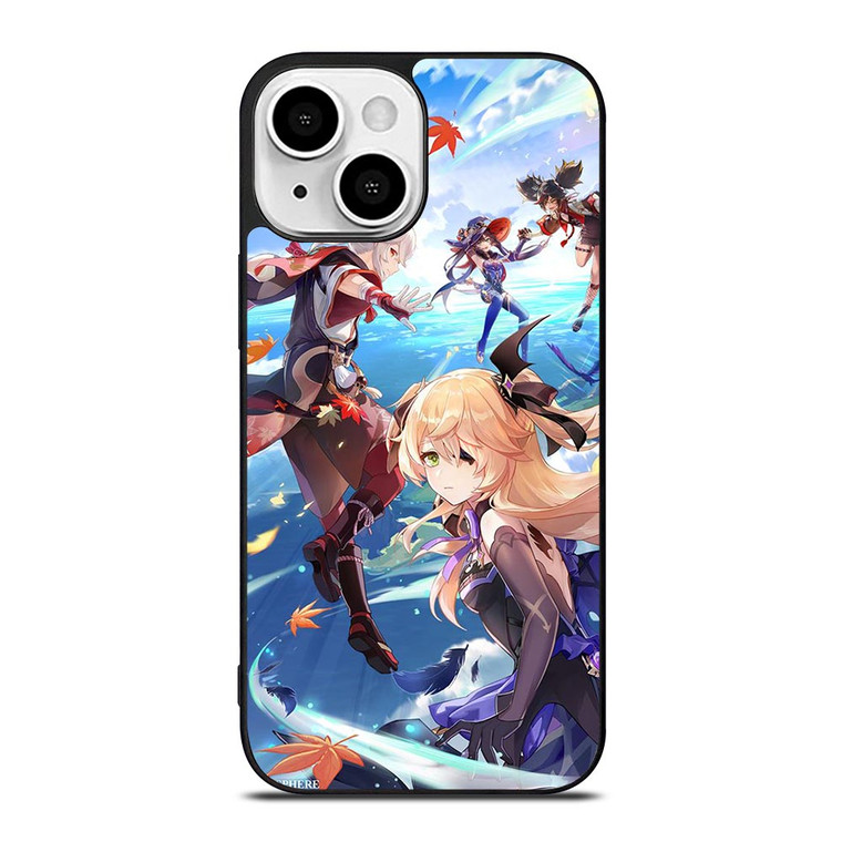 MOBILE GAME CHARACTERS GENSHIN IMPACT iPhone 13 Mini Case Cover