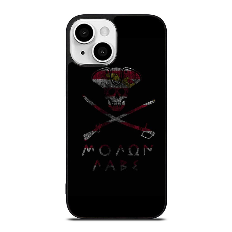 MOLON LABE SKULL LOGO iPhone 13 Mini Case Cover