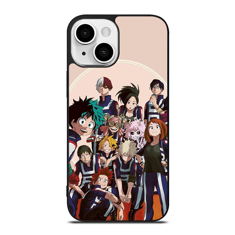 MY HERO ACADEMIA ANIME CHARACTER iPhone 13 Mini Case Cover