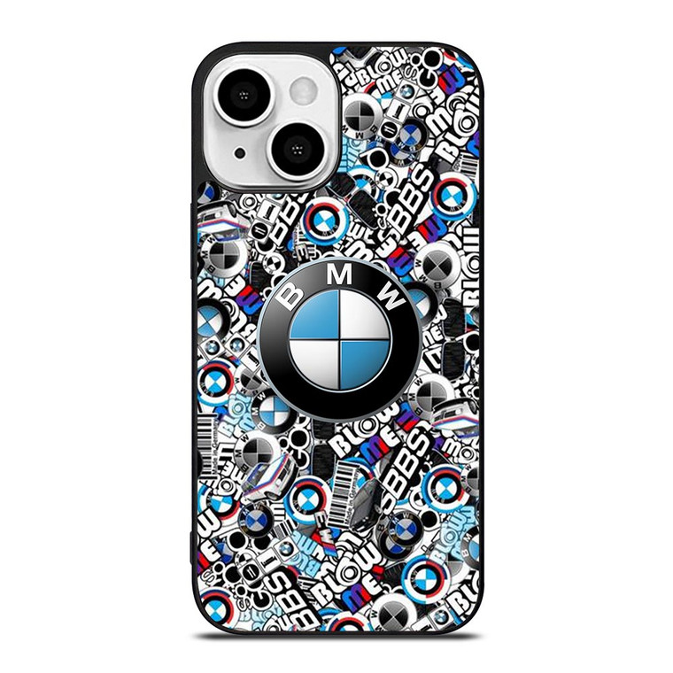 NEW BMW STICKER BOMB iPhone 13 Mini Case Cover