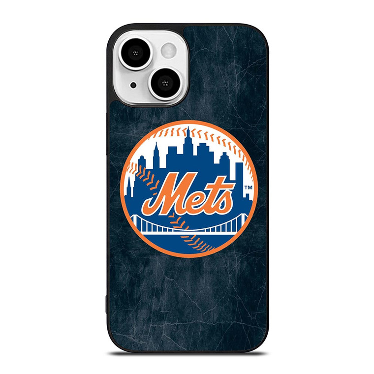 NEW YORK METS BASEBALL LOGO iPhone 13 Mini Case Cover