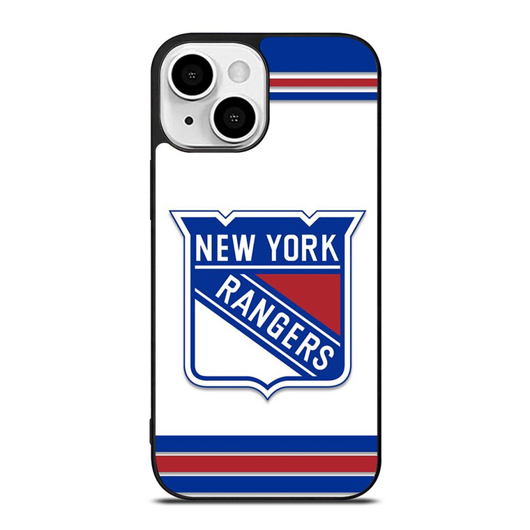 NEW YORK RANGERS ICON HOCKEY TEAM LOGO iPhone 13 Mini Case Cover