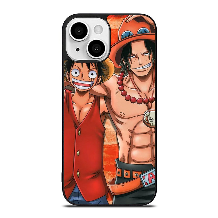 ONE PIECE ACE AND LUFFY iPhone 13 Mini Case Cover