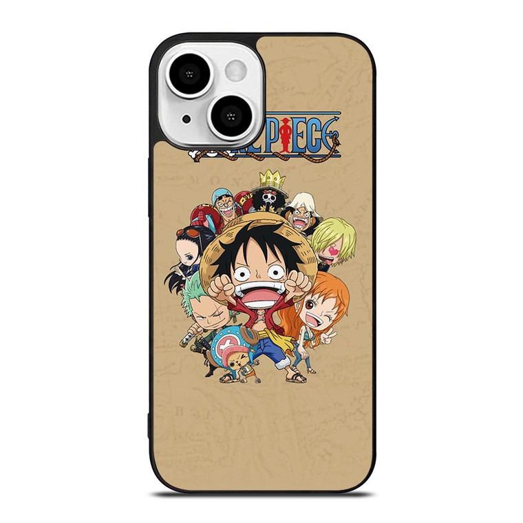 ONE PIECE ANIME KAWAII iPhone 13 Mini Case Cover