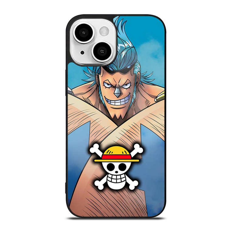 ONE PIECE LOGO CARTOON FRANKY iPhone 13 Mini Case Cover