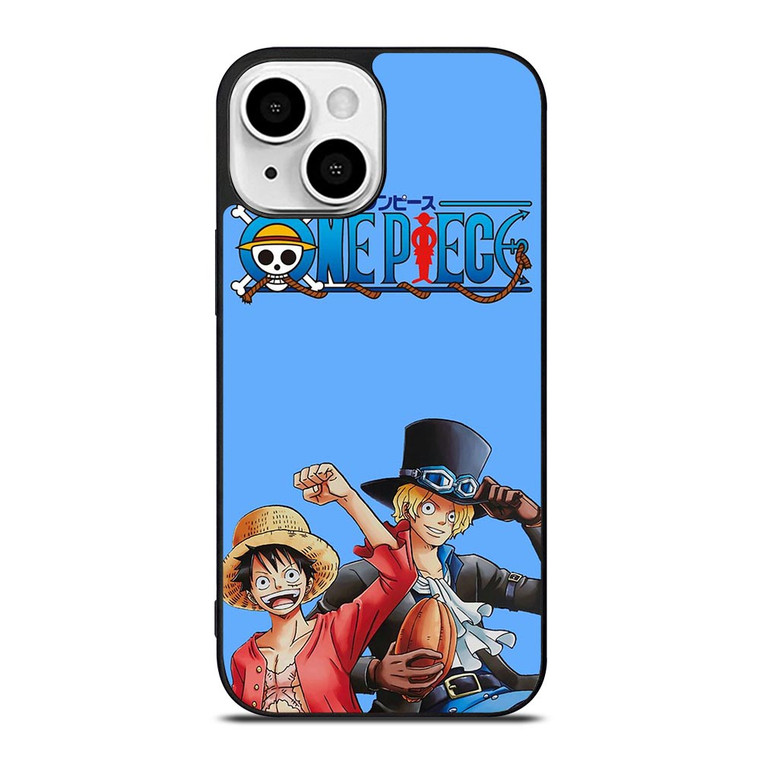 ONE PIECE LUFFY AND SABO iPhone 13 Mini Case Cover