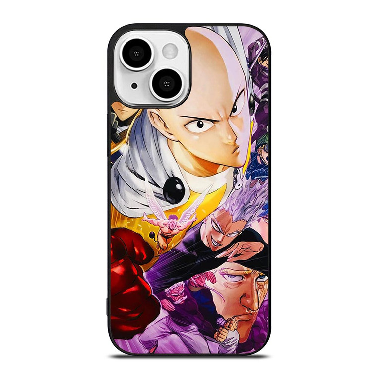 ONE PUNCH MAN CHARACTERS iPhone 13 Mini Case Cover