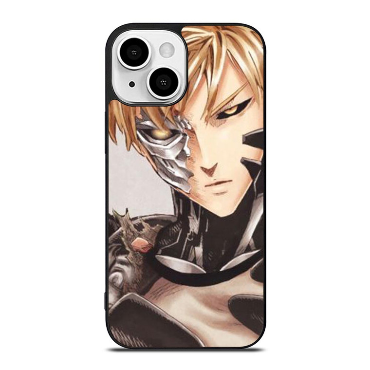 ONE PUNCH MAN GENOS FACE iPhone 13 Mini Case Cover
