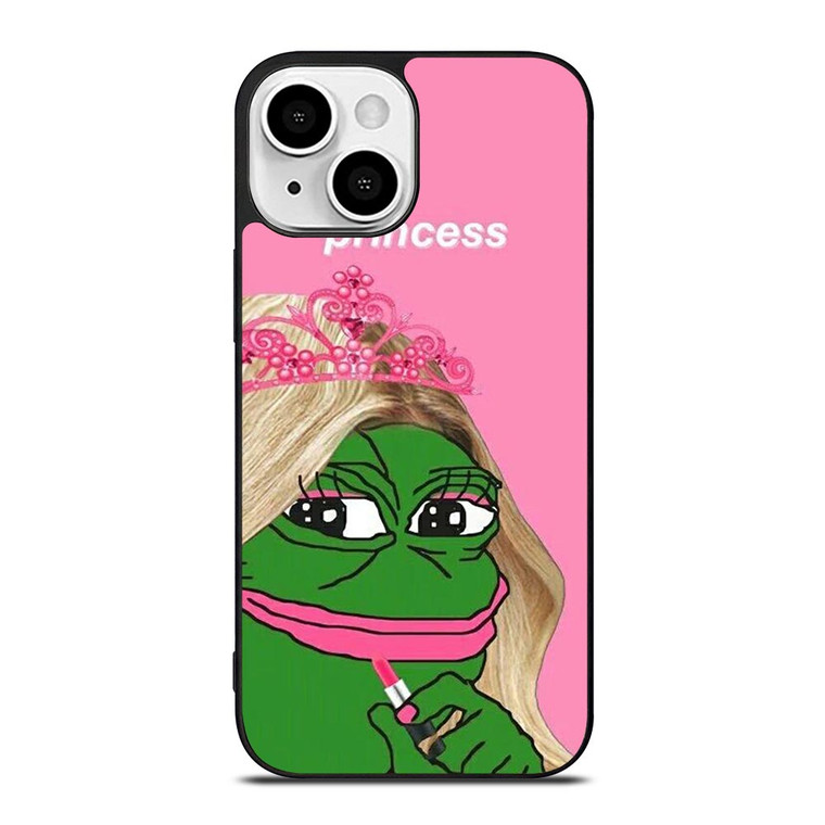 PEPE THE FROG PRINCESS iPhone 13 Mini Case Cover