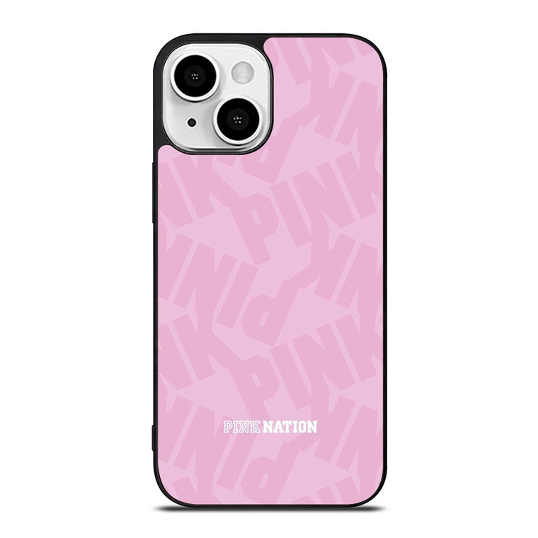 PINK NATION VICTORIA'S SECRET LOGO ICON iPhone 13 Mini Case Cover
