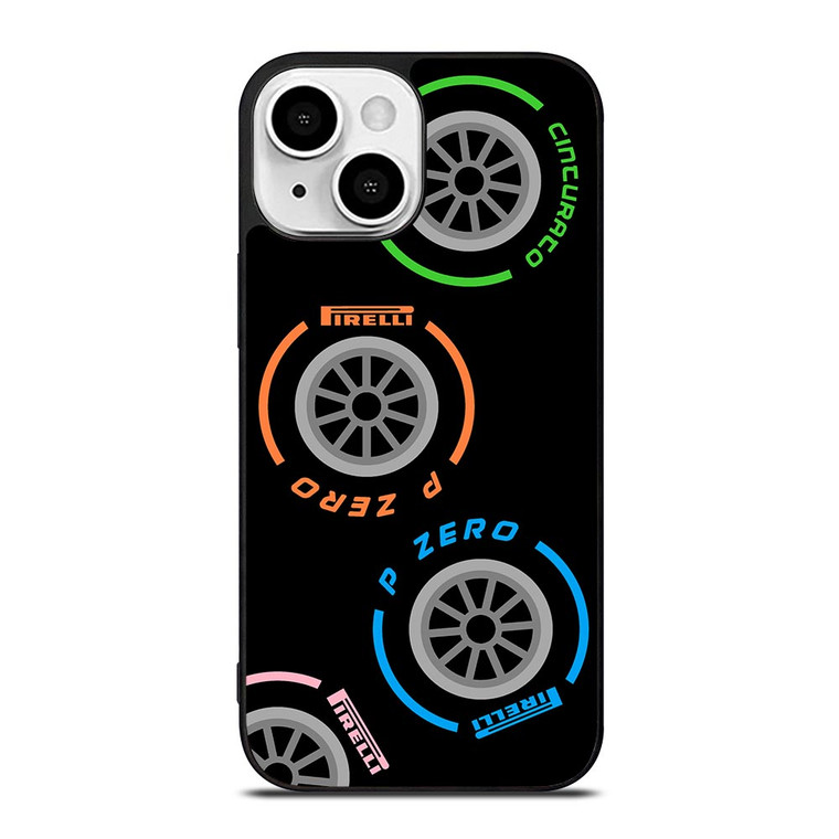 PIRELLI F1 TIRE ICON iPhone 13 Mini Case Cover