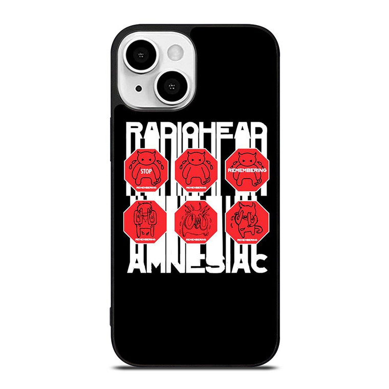 RADIOHEAD AMNESIAC LOGO iPhone 13 Mini Case Cover