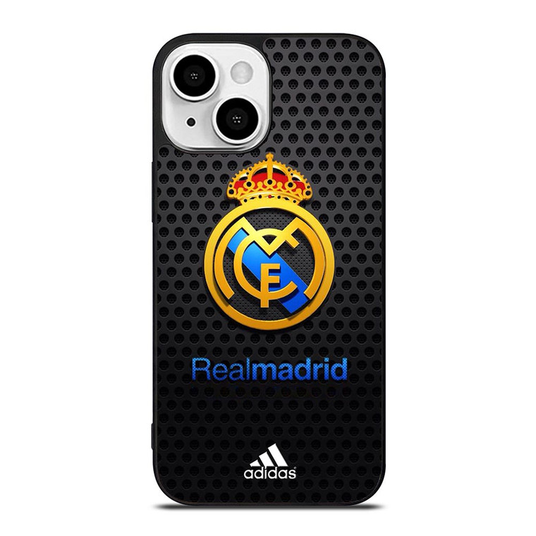 REAL MADRID FC METAL LOGO iPhone 13 Mini Case Cover