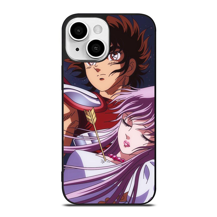 SAINT SEIYA PEGASUSAND PRINCESS ATHENA iPhone 13 Mini Case Cover