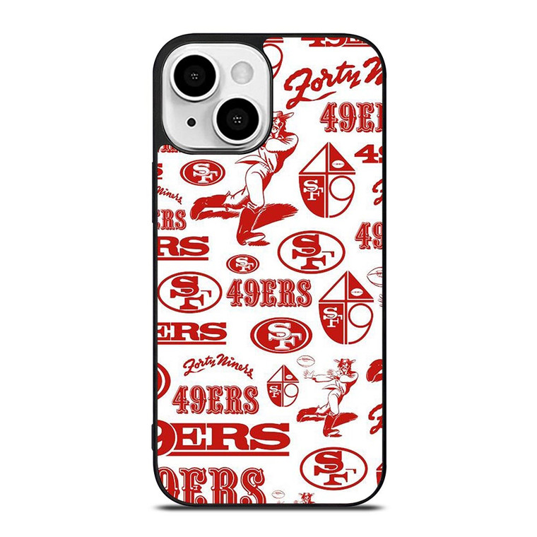 SAN FRANCISCO 49ERS LOGO FORTY NINERS FOOTBALL iPhone 13 Mini Case Cover
