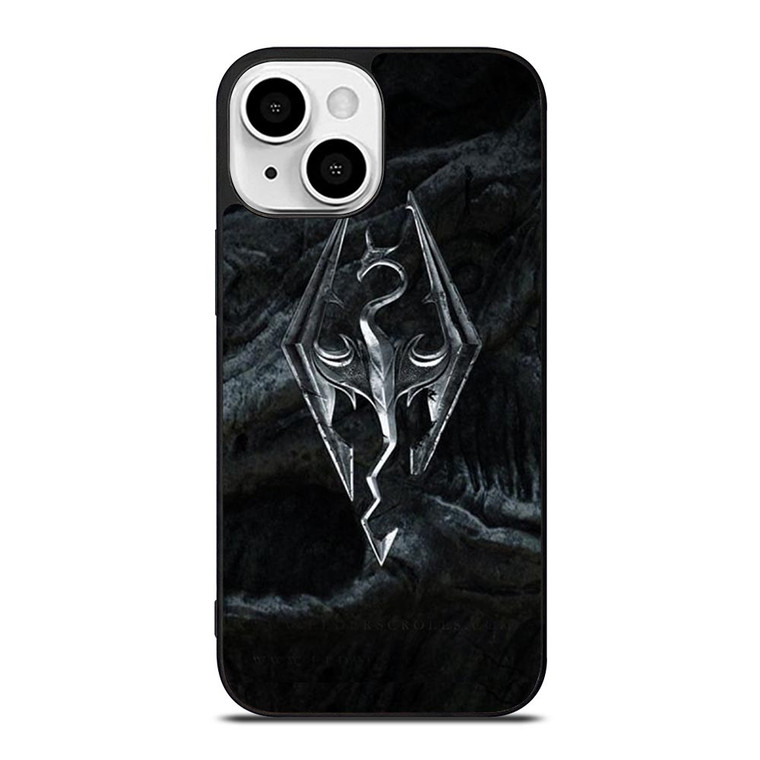 SKYRIM LOGO ELDER SCROLLS iPhone 13 Mini Case Cover