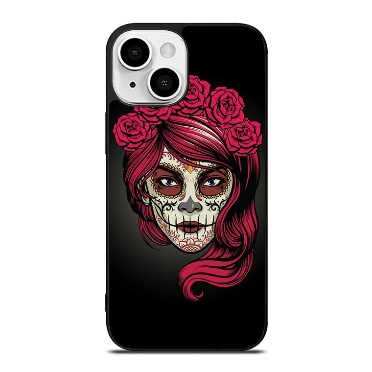 SUGAR SKULL TATTOO iPhone 13 Mini Case Cover
