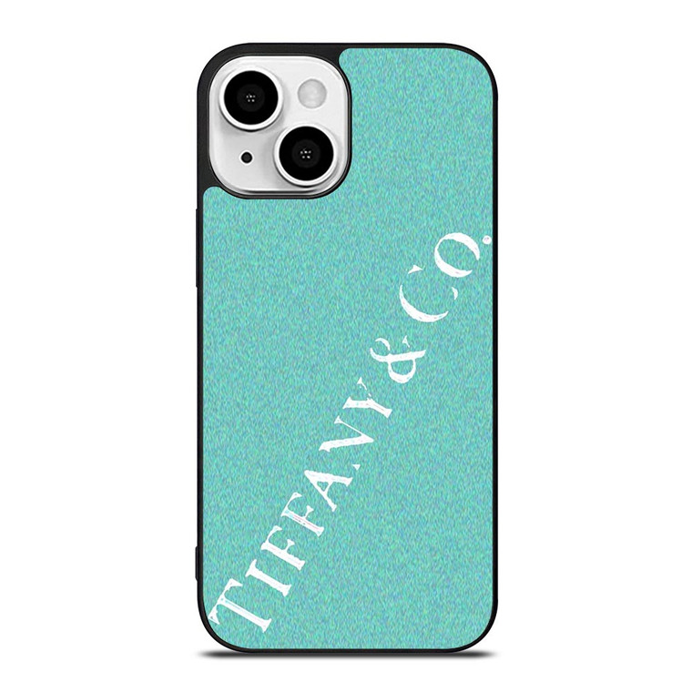 TIFFANY AND CO TILTED LOGO iPhone 13 Mini Case Cover