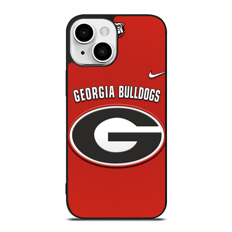 UGA UNIVERSITY OF GEORGIA BULLDOGS LOGO NIKE iPhone 13 Mini Case Cover