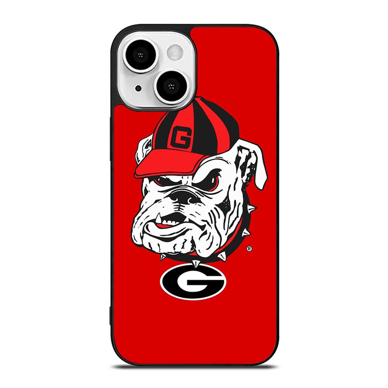 UNIVERSITY OF GEORGIA BULLDOGS UGA iPhone 13 Mini Case Cover