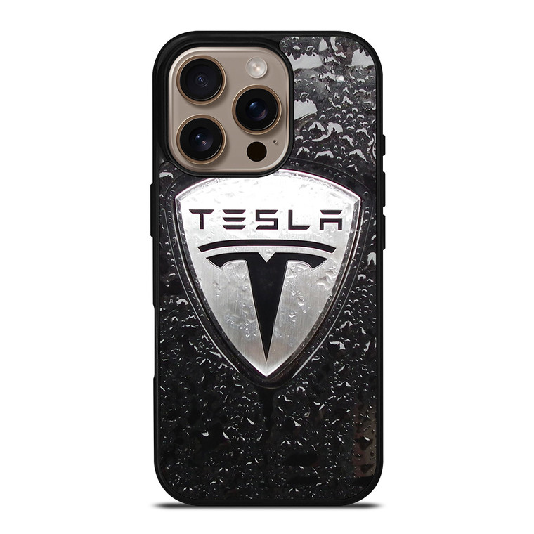TESLA MOTORS EMBLEM iPhone 16 Pro Case Cover