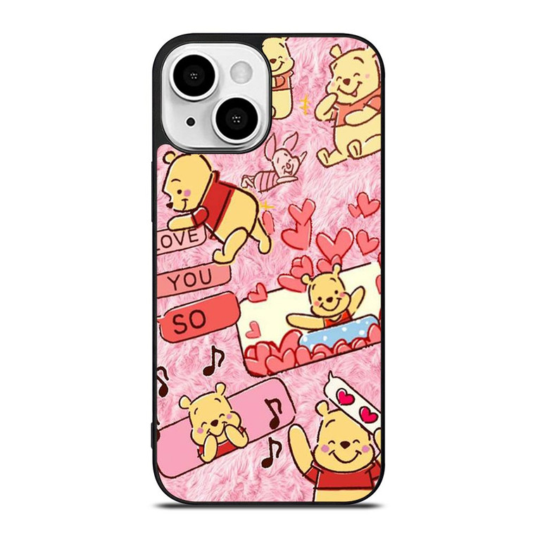 WINNIE THE POOH CUTE CARTOON iPhone 13 Mini Case Cover