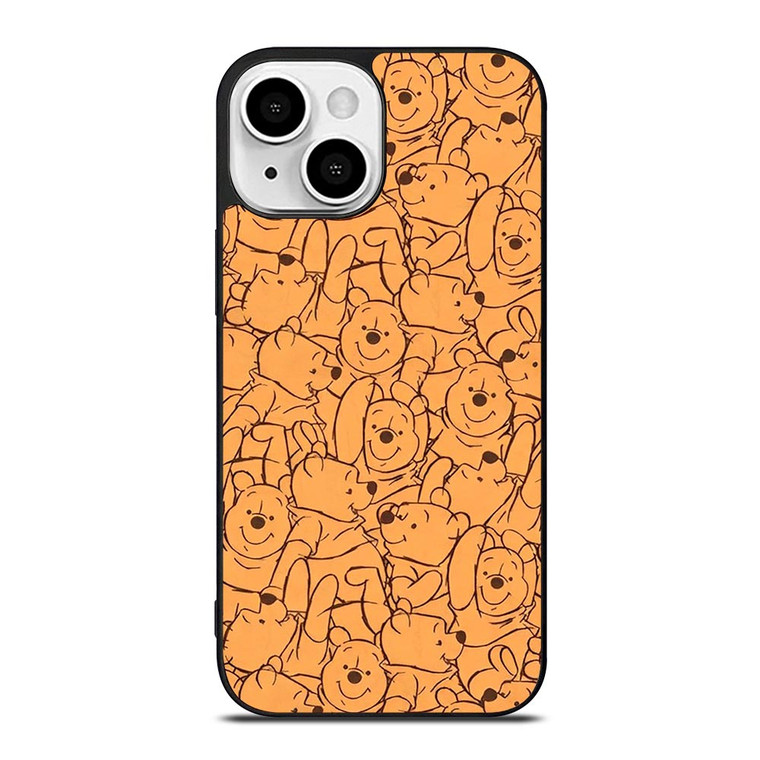 WINNIE THE POOH SKETCH DISNEY iPhone 13 Mini Case Cover