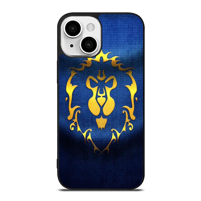WORLD OF WARCRAFT ALLIANCE WOW FLAGE iPhone 13 Mini Case Cover