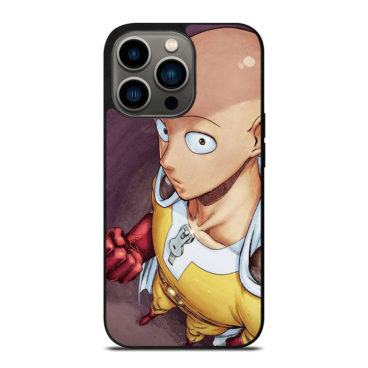 ANIME ONE PUNCH MAN SAITAMA iPhone 13 Pro Case Cover