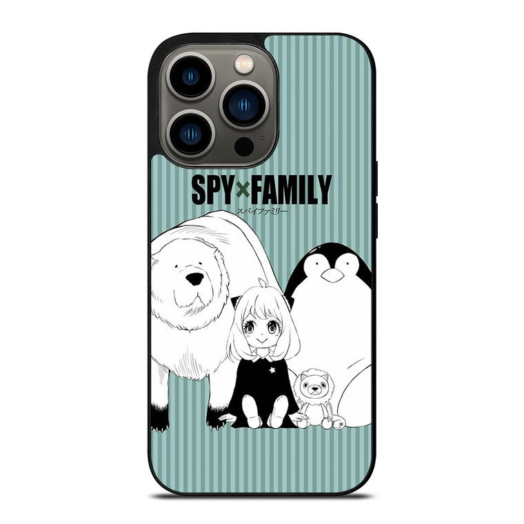 ANYA AND BOND FORGER SPY FAMILY MANGA ANIME iPhone 13 Pro Case Cover