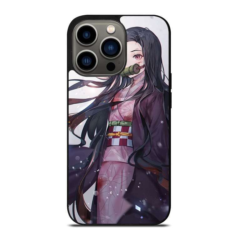 CARTOON DEMON SLAYER NEZUKO KAMADO ANIME iPhone 13 Pro Case Cover