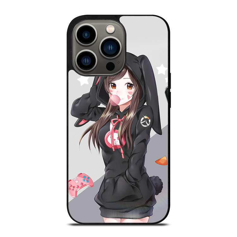 D.VA OVERWATCH BUNNY GUM iPhone 13 Pro Case Cover