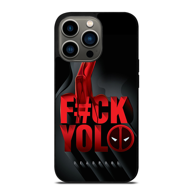 DEADPOOL YOLO iPhone 13 Pro Case Cover