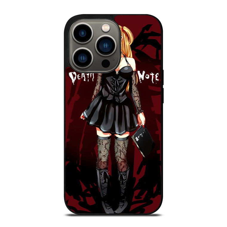 DEATH NOTE ANIME MISA AMANE iPhone 13 Pro Case Cover