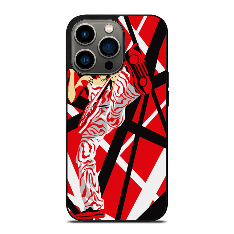 EDDIE VAN HALEN GUITAR CARTOON iPhone 13 Pro Case Cover