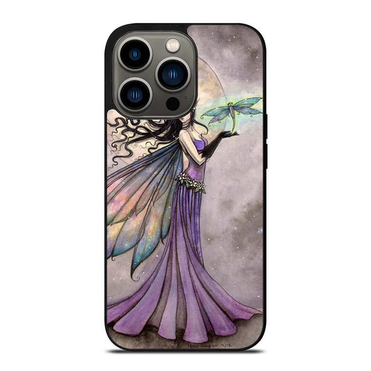 FAIRY DRAGONFLIES MOON iPhone 13 Pro Case Cover