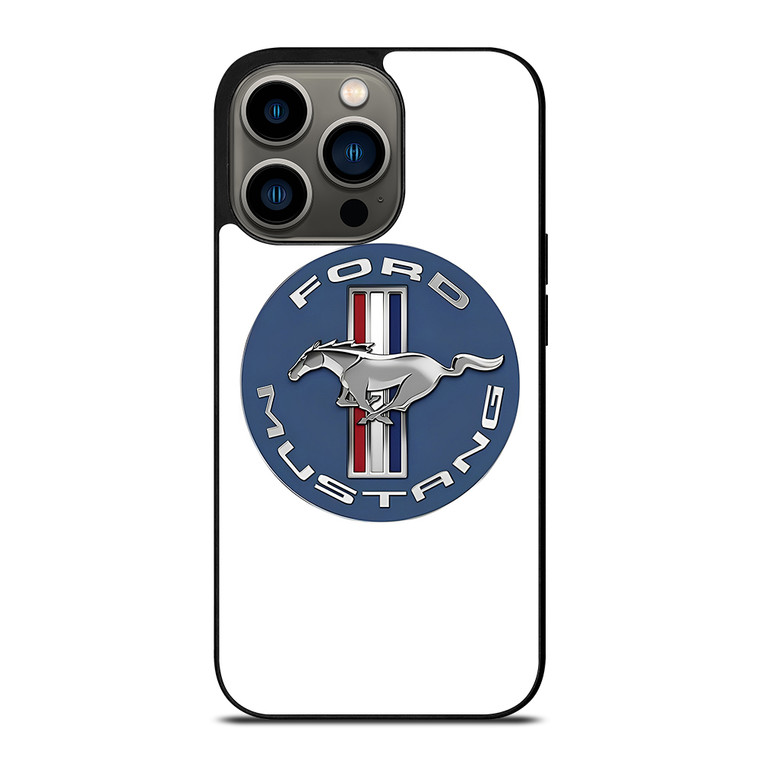 FORD MUSTANG LOGO CIRCLE iPhone 13 Pro Case Cover