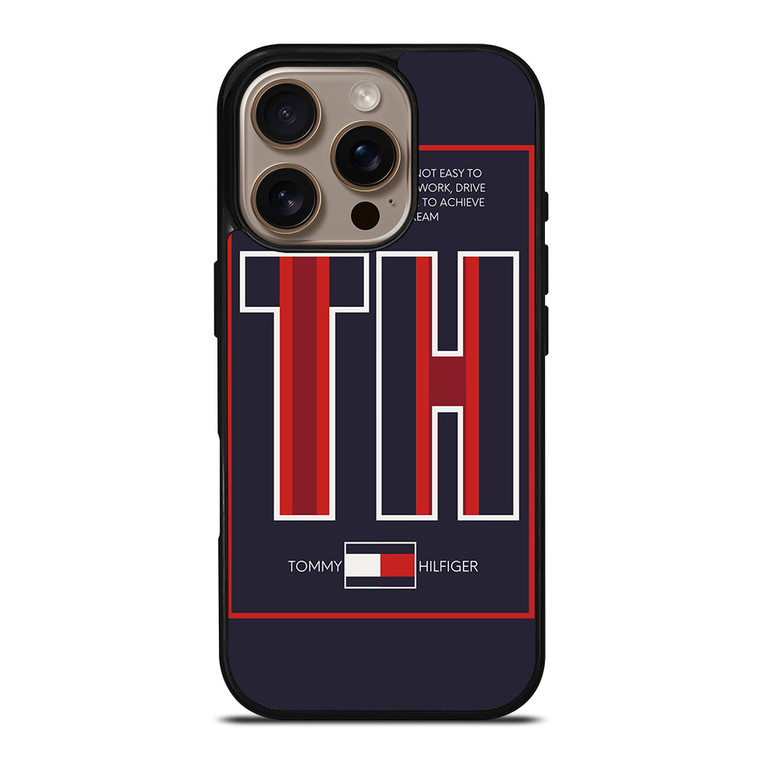 TOMMY HILFIGER TH FASHION LOGO AMERICAN DREAM iPhone 16 Pro Case Cover