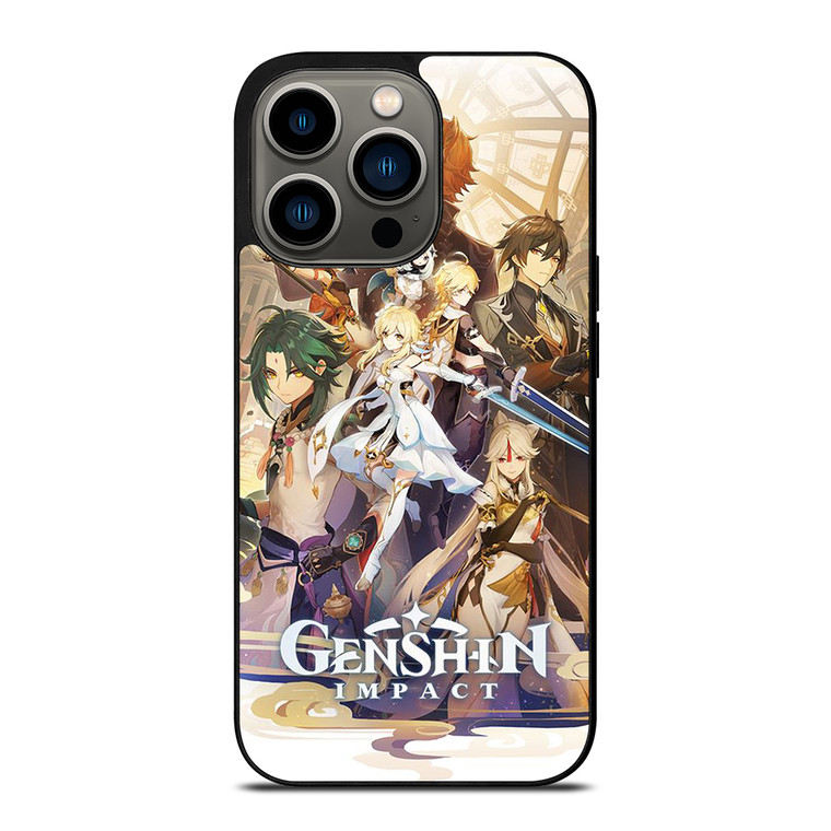 GENSHIN IMPACT GAME CHARACTERS iPhone 13 Pro Case Cover