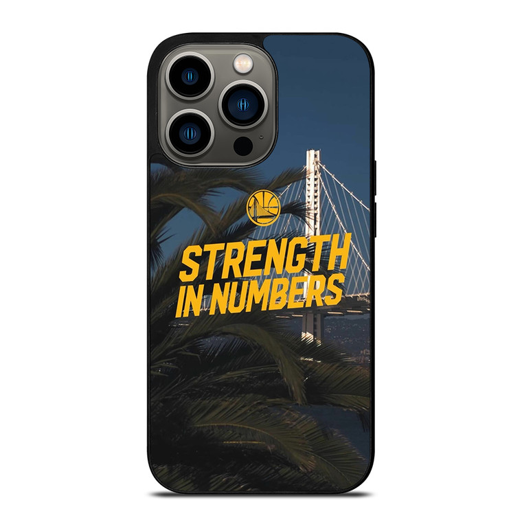 GOLDEN STATE WARRIORS STRENGTH IN NUMBERS iPhone 13 Pro Case Cover