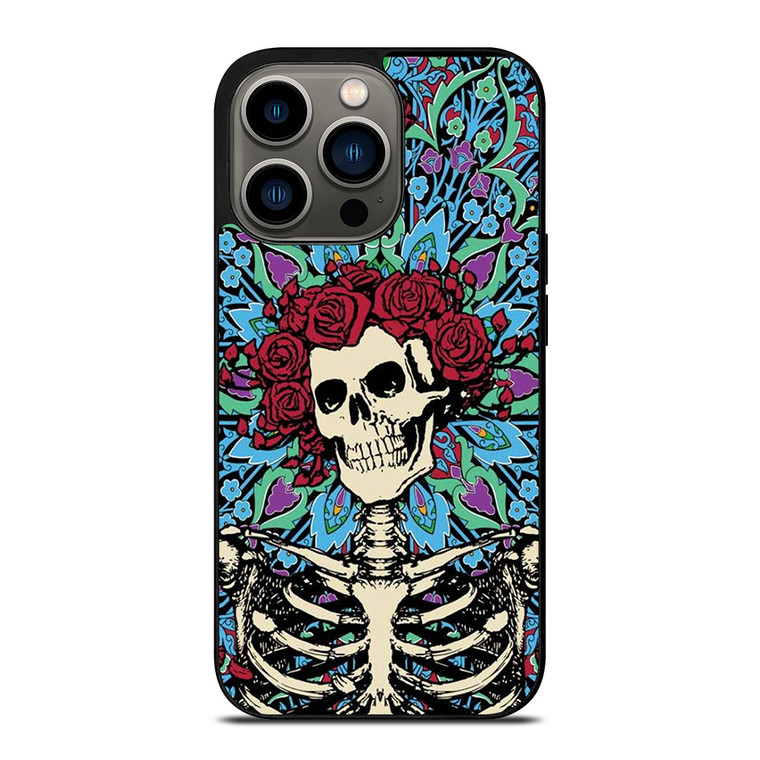 GRATEFUL DEAD SKULL AND ROSE 2 iPhone 13 Pro Case Cover