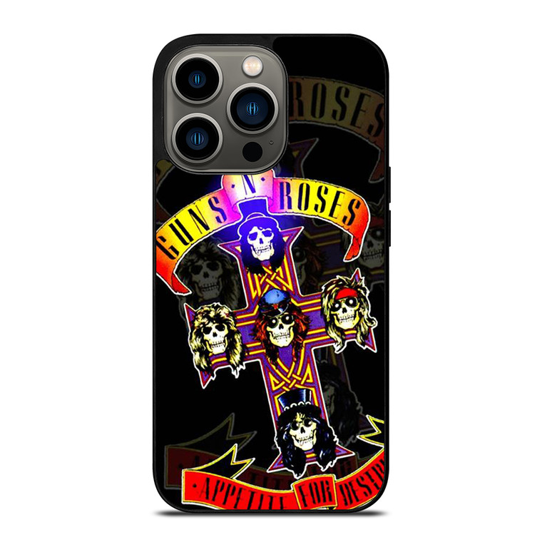 GUNS N ROSES BAND ROCK iPhone 13 Pro Case Cover