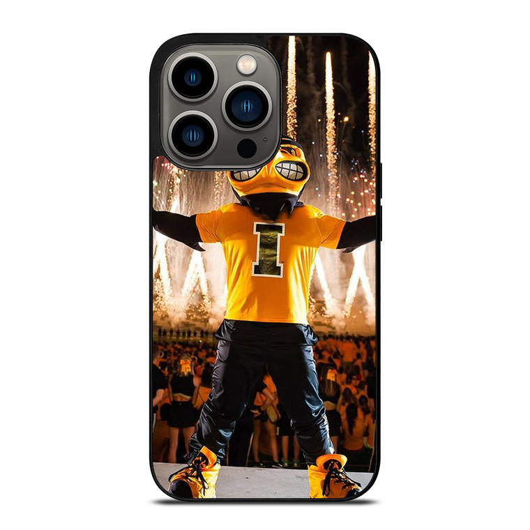 IOWA HAWKEYES MASCOT iPhone 13 Pro Case Cover