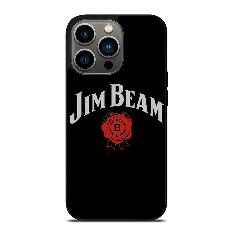 JIM BEAM WHISKEY RED LOGO iPhone 13 Pro Case Cover