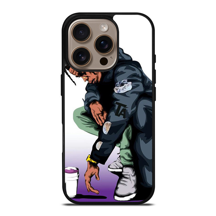 TRAVIS SCOTT DRUGS iPhone 16 Pro Case Cover